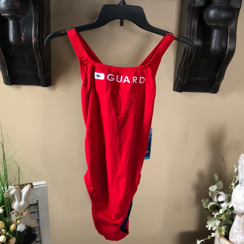 SPEEDO BRAND NEW ONE PIECE LIFE GUARD SWIMSUIT